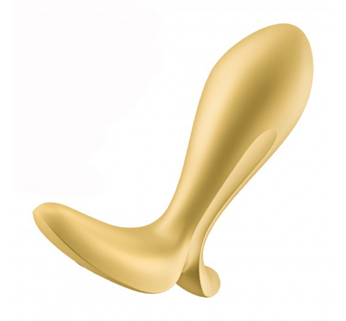Анальная смарт-пробка с вибрацией Satisfyer Intensity Plug, золотой