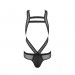 Боді чоловіче Passion 045 VICTOR Black S/M