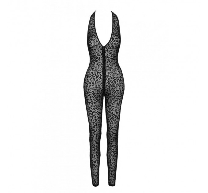 Бодистокинг сексуальный с леопардовым принтом M F286 Noir Handmade
