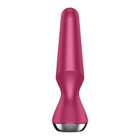 Анальна пробка з функцією керування зі смартфона Satisfyer Vibrator ilicious 2, бордовий