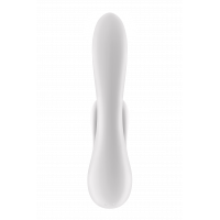 Подвійний смарт-вібратор SATISFYER DOUBLE FLEX білий