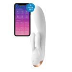 Двойной смарт вибратор SATISFYER DOUBLE FLEX WHITE