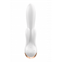 Подвійний смарт-вібратор SATISFYER DOUBLE FLEX білий