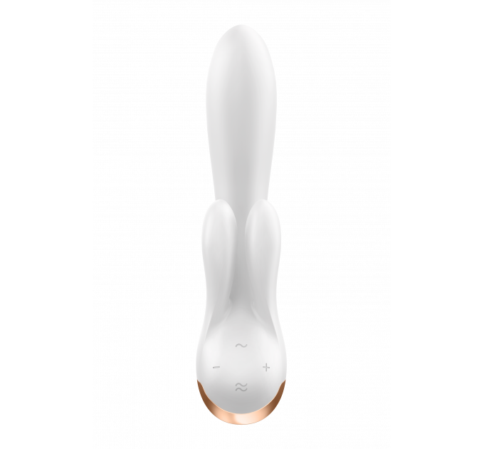 Двойной смарт вибратор SATISFYER DOUBLE FLEX WHITE