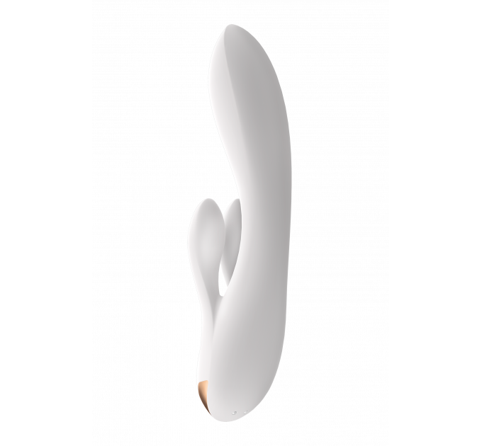 Двойной смарт вибратор SATISFYER DOUBLE FLEX WHITE