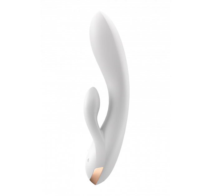 Двойной смарт вибратор SATISFYER DOUBLE FLEX WHITE