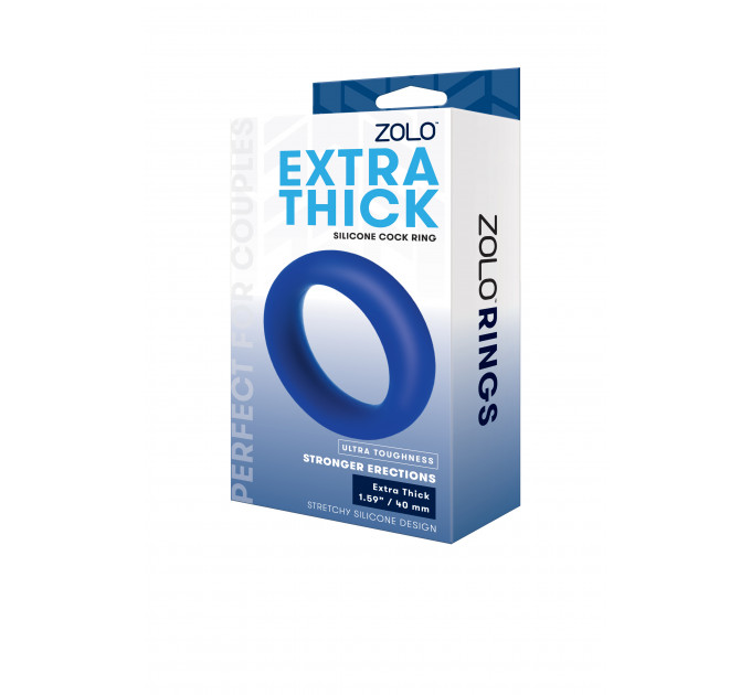 Ерекційне кільце ZOLO EXTRA THICK SILICONE COCK RING