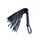 Флоггер екокожа L DS Fetish Flogger чорний 38см