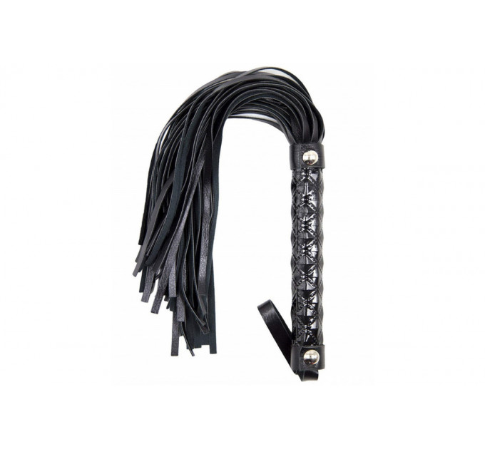 Флоггер металл DS Fetish Flogger black metal