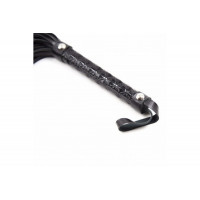 Флоггер металл DS Fetish Flogger black metal