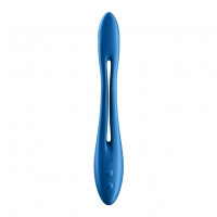 Універсальний вібратор (ерекційне кільце), що гнеться SATISFYER ELASTIC JOY BLUE