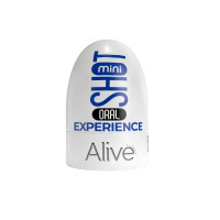 Карманный мастурбатор Alive Mini Shot Oral Experience в виде рта
