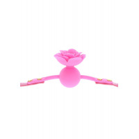 Кляп силиконовый Розочка Taboom Rose Ball Gag, розовый