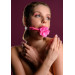 Кляп силиконовый Розочка Taboom Rose Ball Gag, розовый