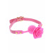 Кляп силиконовый Розочка Taboom Rose Ball Gag, розовый