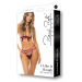 Комплект белья I LIKE IT ROUGH 2PC CHOKER SET BURGUNDY, S/M