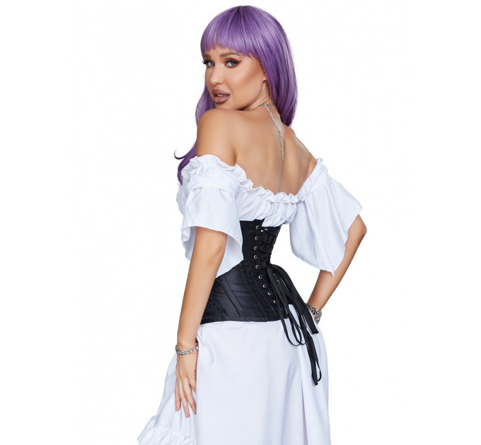 Корсет Star Night Corset с крючками и шнуровкой, черный, XL (без коробки)