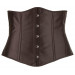 Корсет с открытым бюстом Cottelli Collection Underbust Corset со шнуровкой, черный, XL