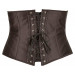 Корсет с открытым бюстом Cottelli Collection Underbust Corset со шнуровкой, черный, XL