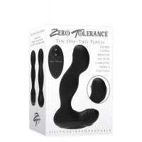 Масажер простати, що перезаряджається Zero Tolerance, чорний