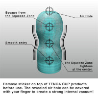 Мастурбатор із ефектом холоду ORIGINAL VACUUM CUP EXTRA COOL