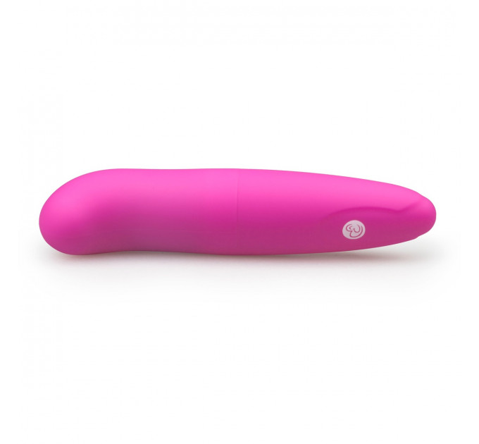 Мини-вибратор для точки G Easytoys, розовый, 12 х 2.5 см