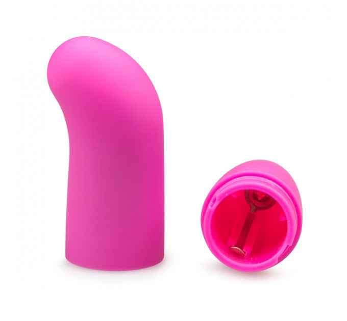 Мини-вибратор для точки G Easytoys, розовый, 12 х 2.5 см
