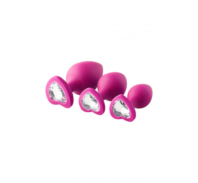 Набор анальных пробок Dream Toys FLIRTS PINK