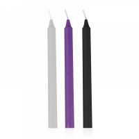 Набір свічок низькотемпературних 3 шт Sensual Hot Wax Candlesм