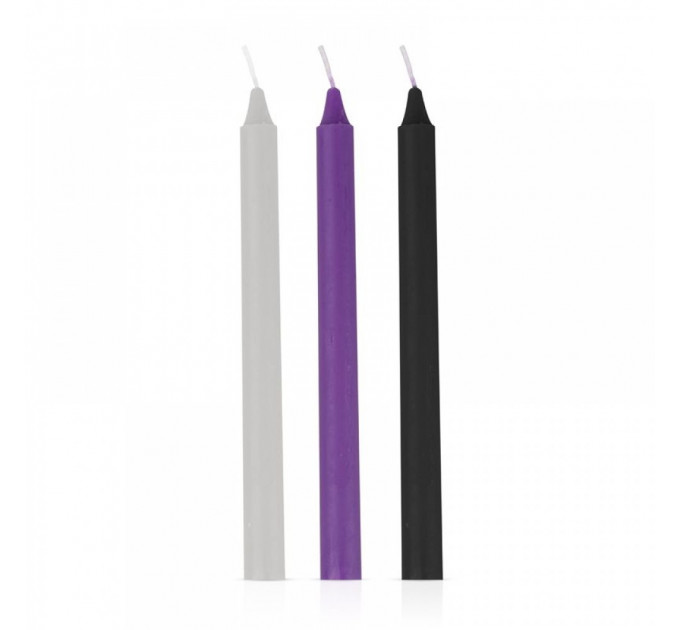 Набор низкотемпературных свечек 3 шт Sensual Hot Wax Candles