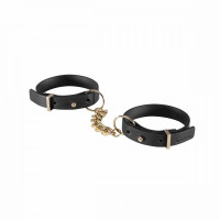Наручники з екошкіри Bijoux Indiscrets Maze – Thin Handcuffs Black