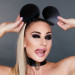 Нашийник Kinky Diva Collar Мe! із замочком та ключиком, чорний