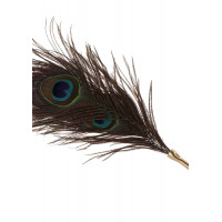 Перо Павича Taboom DONA Peacock Tickler на довгій ручці