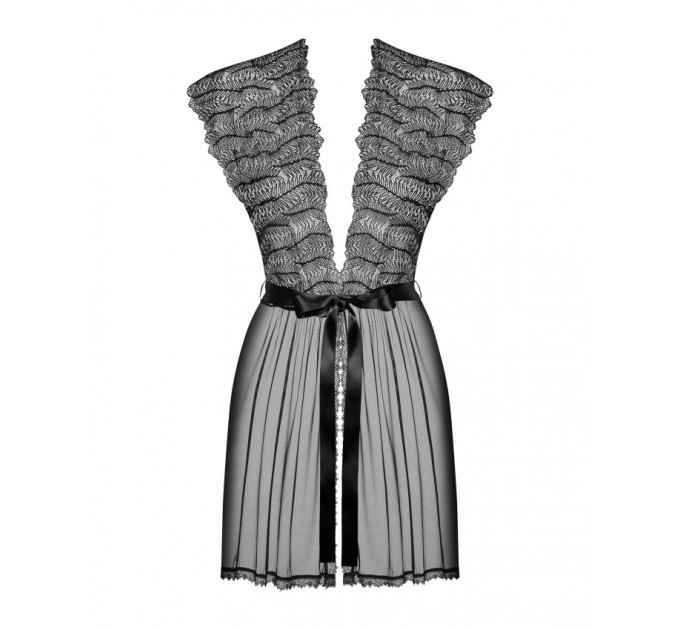 Сексуальный халат Obsessive Romanesa peignoir S/M
