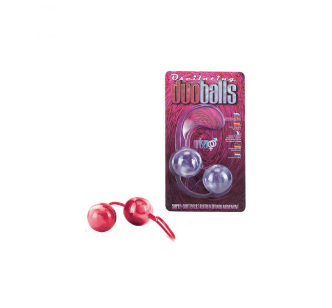 Шарики вагинальные MARBILIZED DUO BALLS - RED