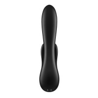 Смарт вібратор кролик Satisfyer Double Flex Connect App Black