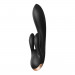 Смарт вибратор кролик Satisfyer Double Flex Connect App Black