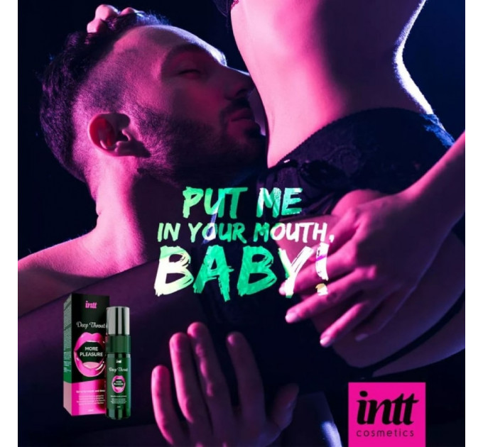 Спрей для оральных ласк Intt Deep Throat освежающая мята