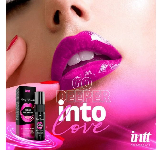 Спрей для оральных ласк Intt Deep Throat освежающая мята