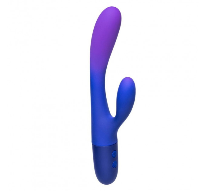 Вибратор кролик Every Night Toys для точки G, сине-фиолетовый градиент