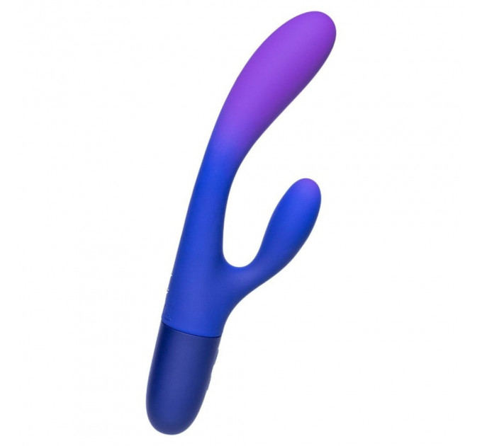 Вибратор кролик Every Night Toys для точки G, сине-фиолетовый градиент
