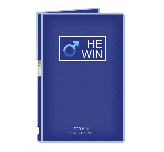 ПРОБНИК Духи чоловічі з феромонами He Win, 1 мл