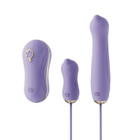 Набор секс игрушек Zalo UNICORN Vibratrion & Thrusting Set - VIOLET