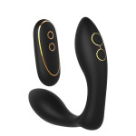 Универсальный вибромассажер с анальной стимуляцией Dream Toys Elite Renée, черный