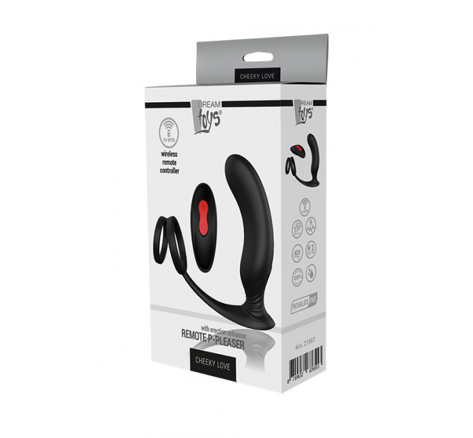 Стимулятор для простати CHEEKY LOVE REMOTE P-PLEASER BLACK