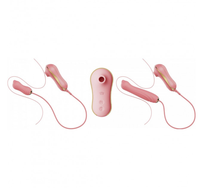 Набор секс игрушек Zalo UNICORN Vibratrion & Thrusting Set - VIOLET