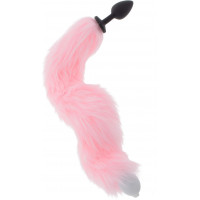 Анальна пробка з хвостом та підсвічуванням Taboom Unicorn Tail & Buttplug LED