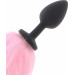 Анальна пробка з хвостом та підсвічуванням Taboom Unicorn Tail & Buttplug LED
