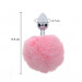 Анальна пробка з кролячим хвостиком Taboom Bunnytail Buttplug, рожевий