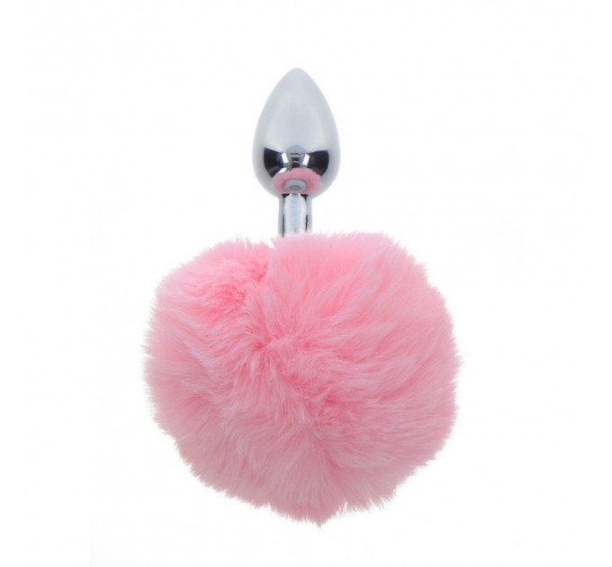Анальна пробка з кролячим хвостиком Taboom Bunnytail Buttplug, рожевий
